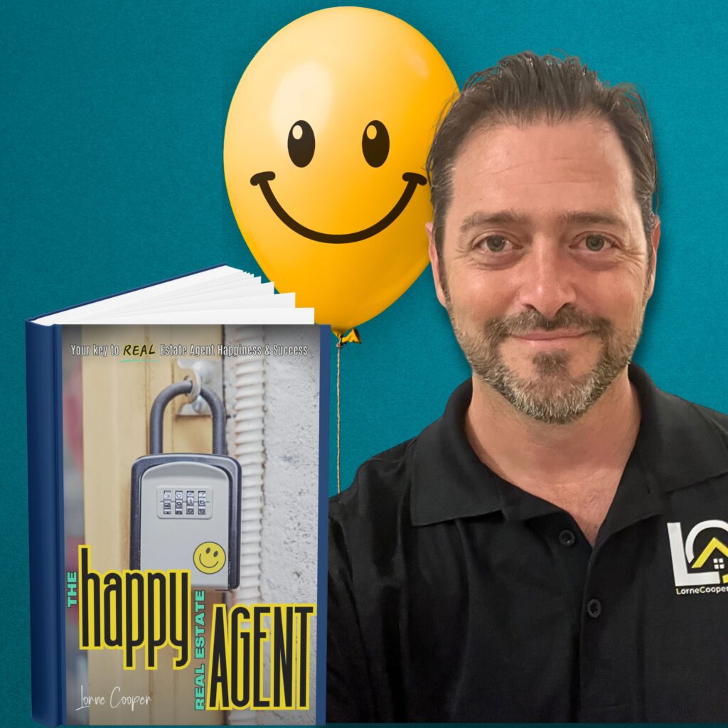 the happy real estate agent book lorne cooper and balloon